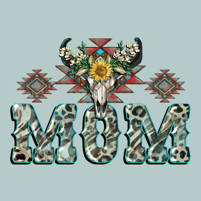 Mom With Cow Skull Mother's Day Heavy Core Tee by CowGirlArtShop | Teevron