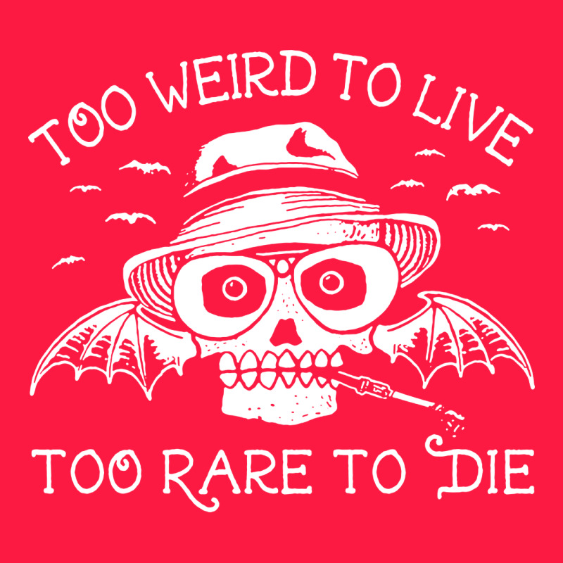 Too Weird To Live Too Rare To Die Zipper Hoodie by artisFamous | Teevron