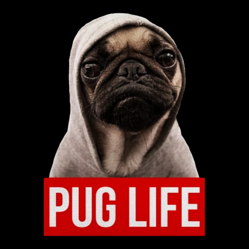 Pug Life Zipper Hoodie by artisFamous | Teevron