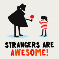 Strangers Are Awesome Zipper Hoodie | Teevron