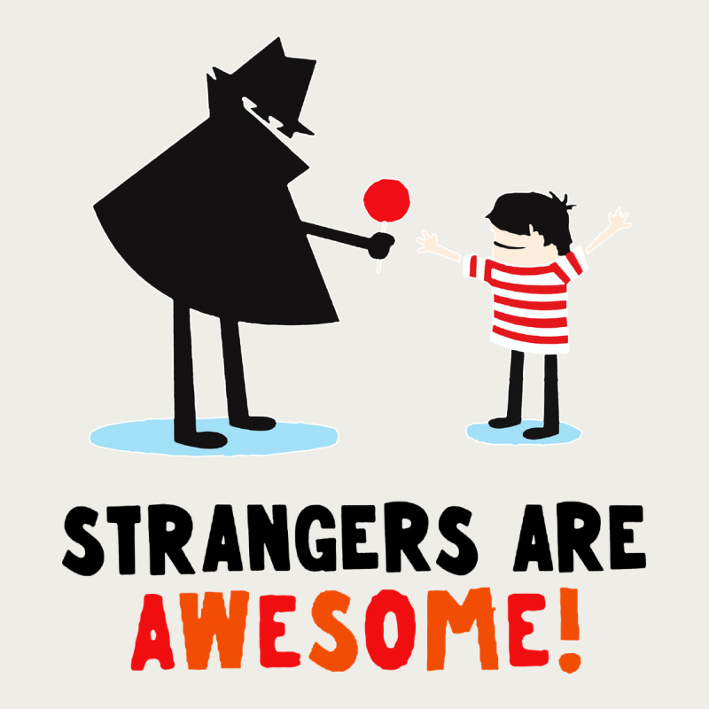 Strangers Are Awesome Zipper Hoodie by artisFamous | Teevron