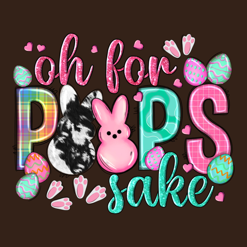 Oh For Peeps Sake Cowhide Easter Day Heavy Core Tee by HowdyJamesFarm | Teevron
