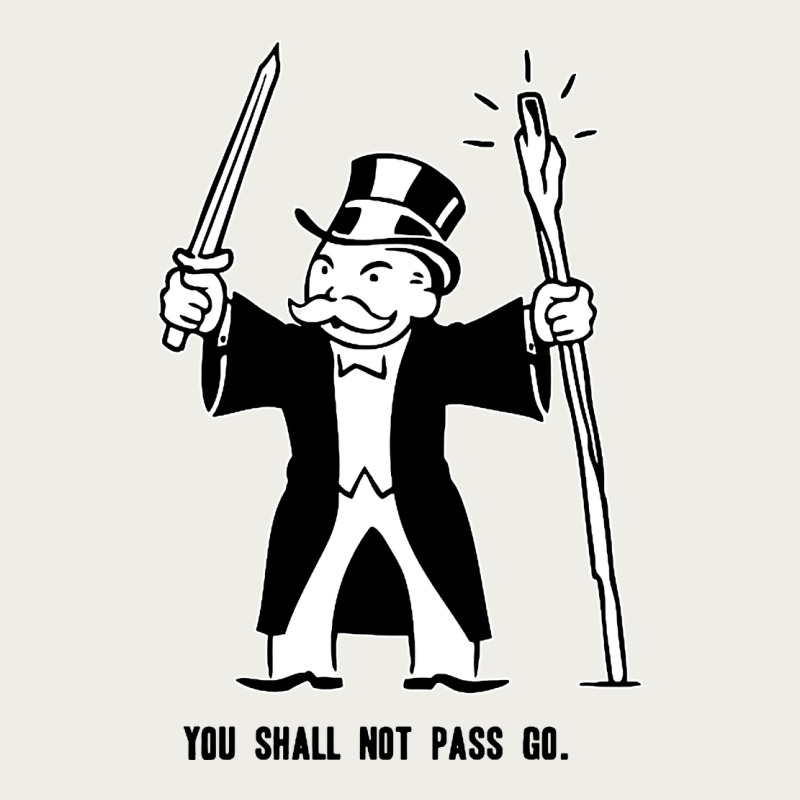 You Shall Not Pass Go Zipper Hoodie by artisFamous | Teevron