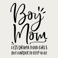 Boy Mom Less Drama Than Girls But Harder To Zipper Hoodie | Teevron