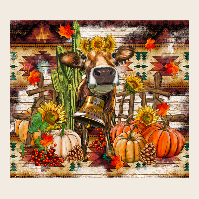 Fall Heifer Cow Premium Sweatshirt by RanaPortraitStore | Teevron