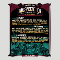 Face Mask Mansfield Ohio Inkcarceration Lineup Zipper Hoodie | Teevron