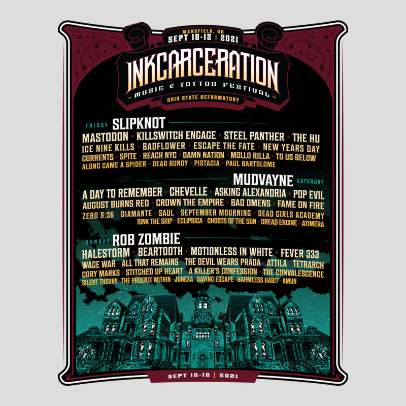 Face Mask Mansfield Ohio Inkcarceration Lineup Zipper Hoodie by artisFamous | Teevron