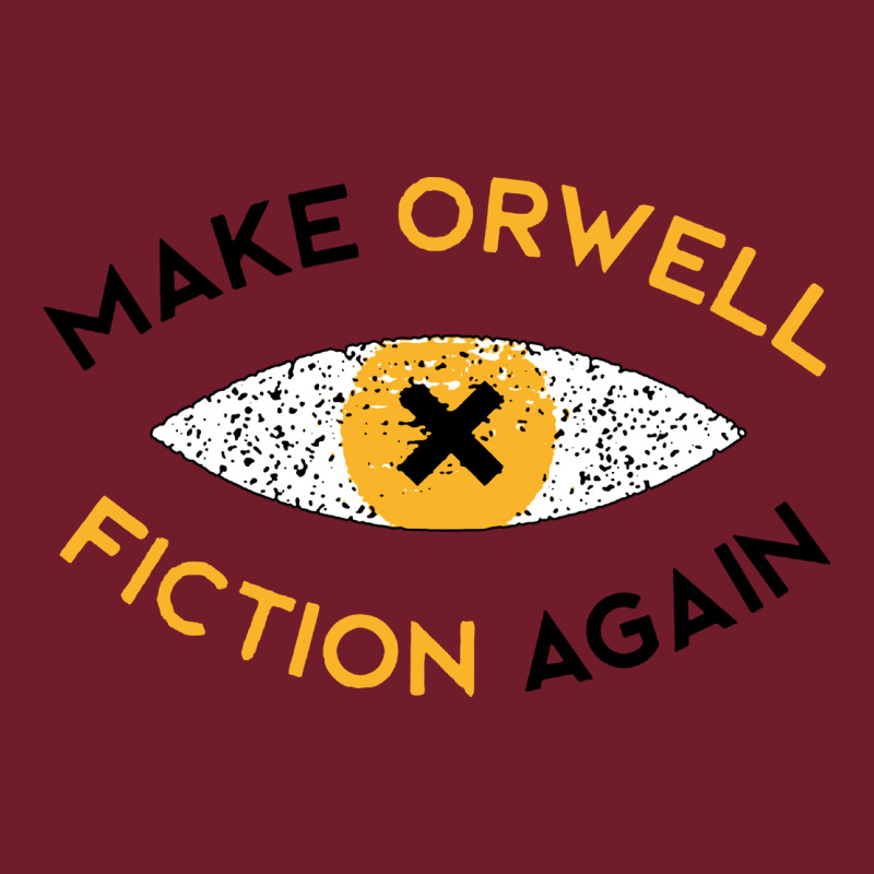 Make Orwell Fiction Again Zipper Hoodie by artisFamous | Teevron