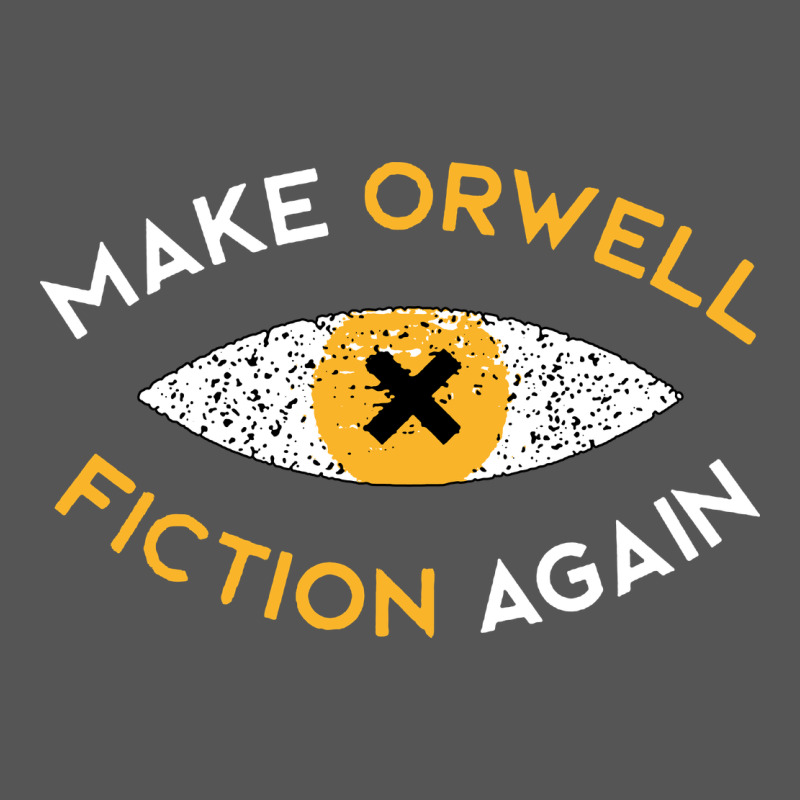 Make Orwell Fiction Again Zipper Hoodie by artisFamous | Teevron