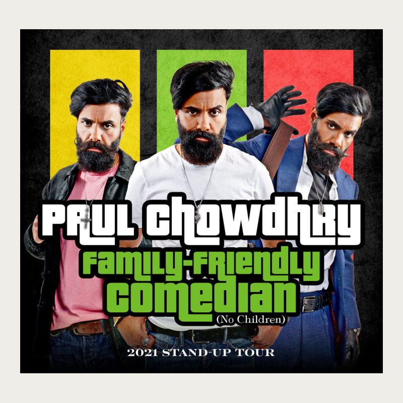 Friendly Comedian Paul Chowdhry Stand Up Zipper Hoodie by artisFamous | Teevron