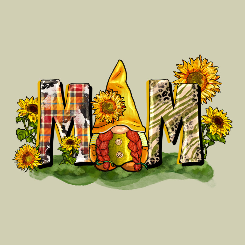Mom Gnome Sunflower Heavy Core Tee by CowGirlArtShop | Teevron