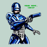 8bit Robocop Zipper Hoodie | Teevron
