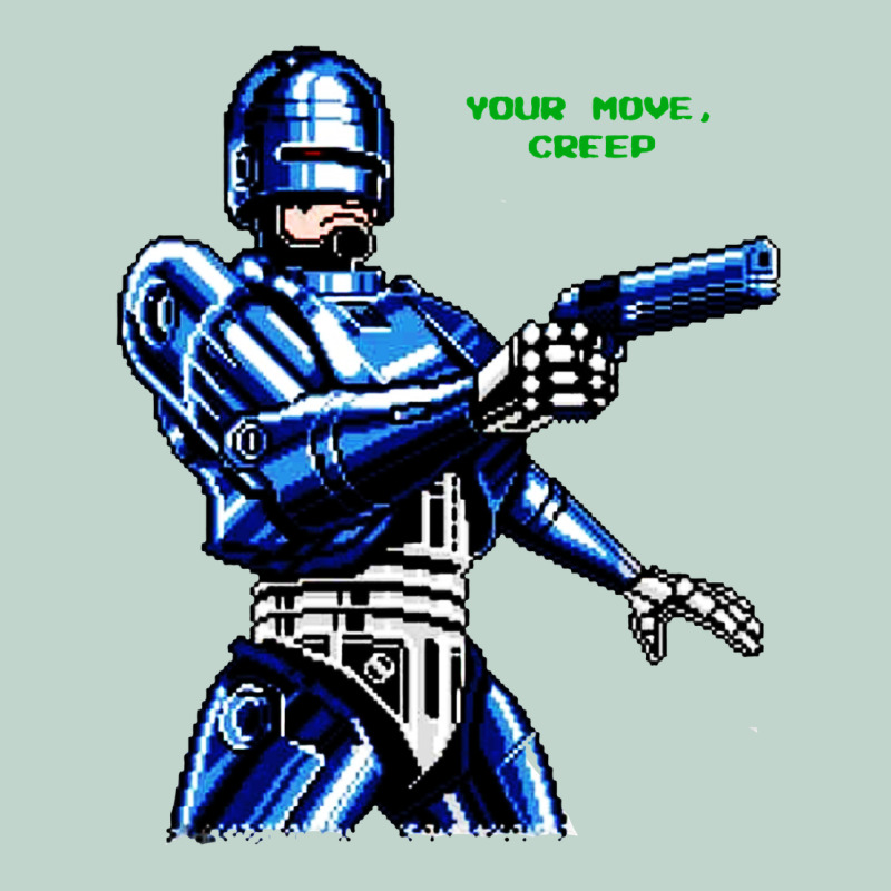 8bit Robocop Zipper Hoodie by artisFamous | Teevron