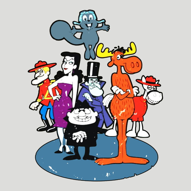 Rocky & Bullwinkle And Friends Zipper Hoodie by artisFamous | Teevron