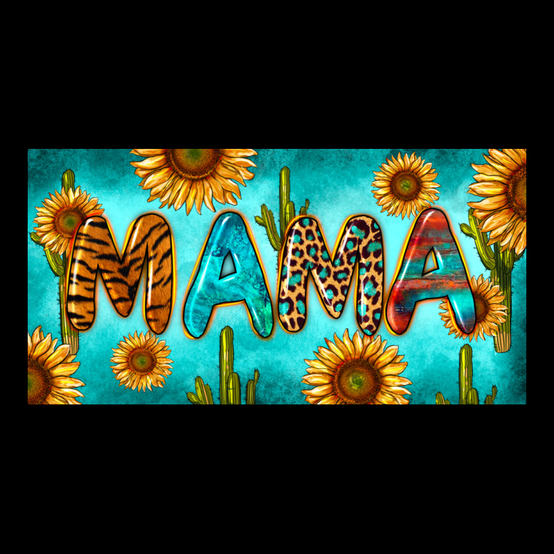 Western Mama With Sunflowers And Cactus Heavy Core Tee by RanaPortraitStore | Teevron