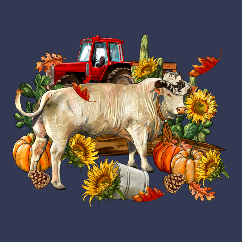 Fall Charolais Bull Heavyweight Hoodie by RanaPortraitStore | Teevron