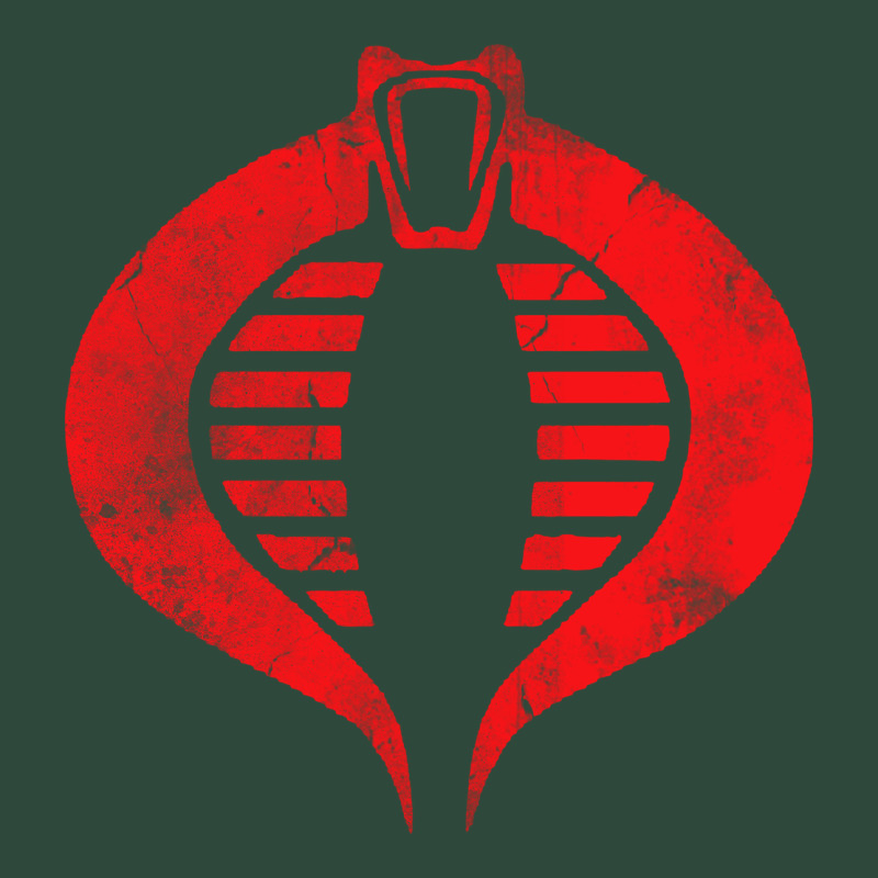 Vintage Cobra Symbol Zipper Hoodie by artisFamous | Teevron