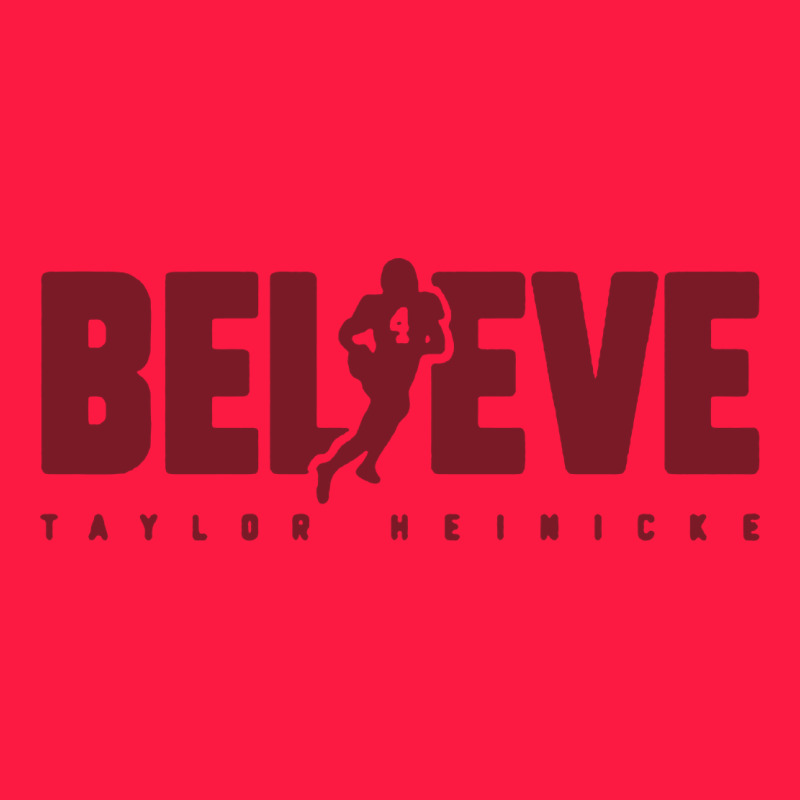 Taylor Heinicke Believe Zipper Hoodie by artisFamous | Teevron