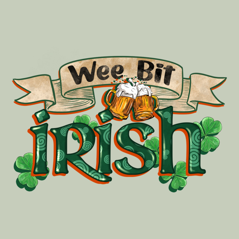 Wee Bit Irish St Patricks Day Ladies Tee by FaDigitalArtStudio | Teevron