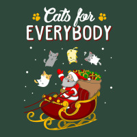 Cats For Everybody Cat Christmas Ugly Christmas Sweatshirt Zipper Hoodie | Teevron