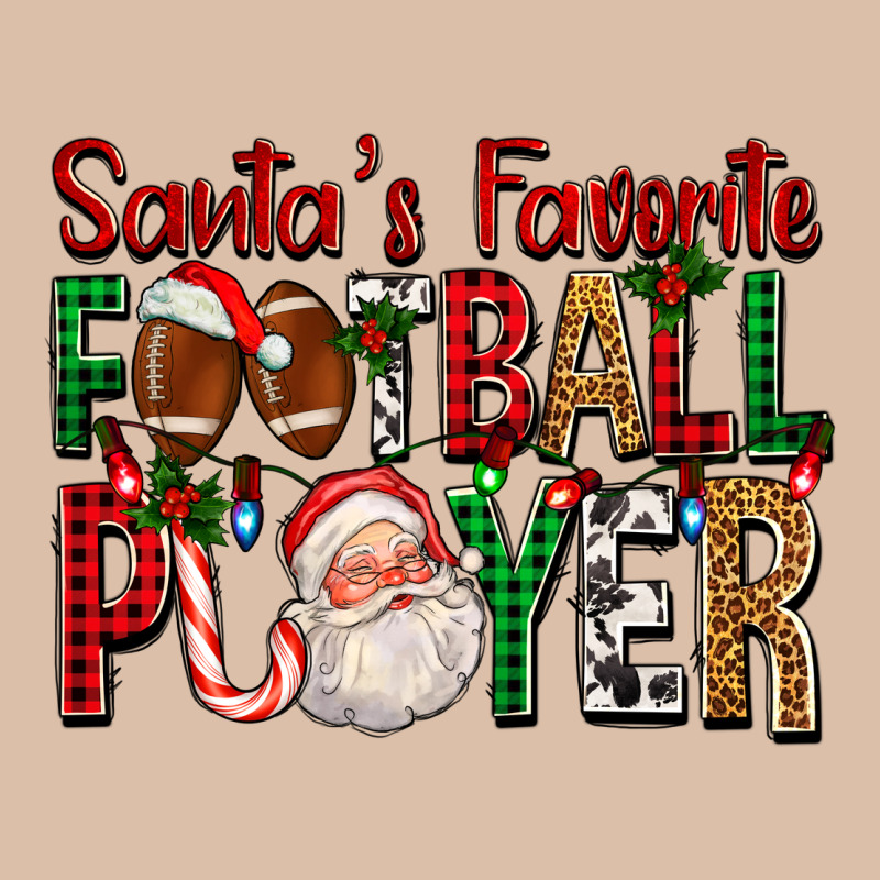 Santa's Favorite Football Player For Christmas Urban Heavy Tee by FaDigitalArtStudio | Teevron
