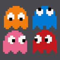 Pacman Ghosts Cool Retro 80s Zipper Hoodie | Teevron