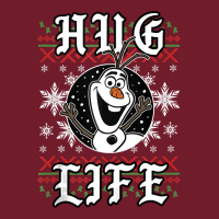 Fro.zen O.l.a.f Hug Life Ugly Christmas Sweater Style Shirt Zipper Hoodie | Teevron