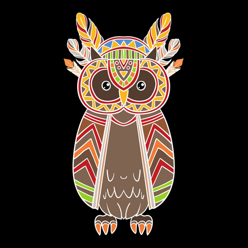 Native Owl Zipper Hoodie by artisFamous | Teevron