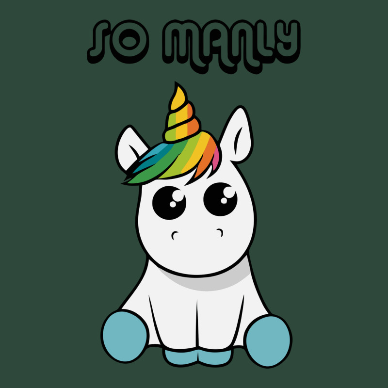 So Manly Funny Unicorn Zipper Hoodie by artisFamous | Teevron