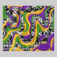 Mardi Gras Cowhide Premium Sweatshirt | Teevron