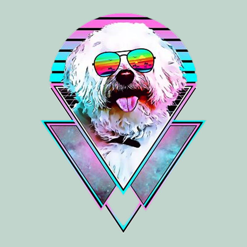Bichons Frise Dog Vintage Zipper Hoodie by artisFamous | Teevron