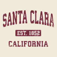 Santa Clara Cali Ca Vintage Athletic Sports Design Zipper Hoodie | Teevron