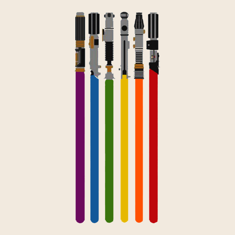 Rainbow Lightsaber Zipper Hoodie by artisFamous | Teevron