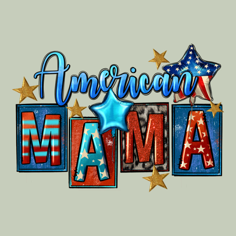American Mama 4th Of July Ladies Tee by FaDigitalArtStudio | Teevron