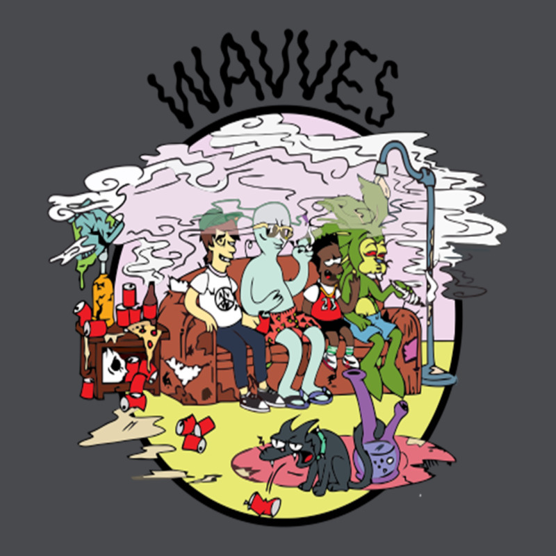 Wavves Zipper Hoodie by artisFamous | Teevron