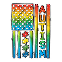 Autism American Flag | Teevron
