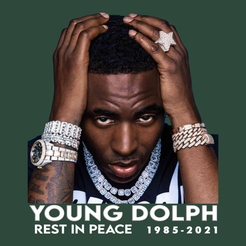 Rest In Peace Young Dolph Zipper Hoodie by artisFamous | Teevron