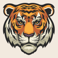 Tiger Vector Face Zipper Hoodie | Teevron