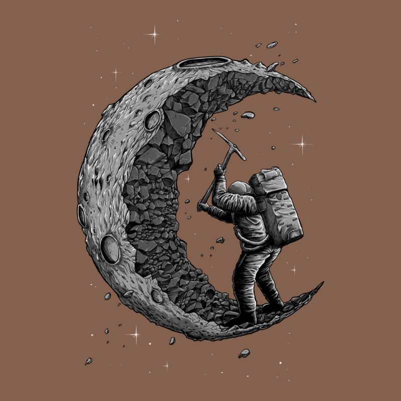 Digging The Moon Zipper Hoodie by artisFamous | Teevron