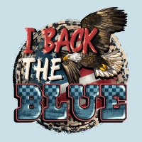 I Back The Blue Ladies Tee | Teevron