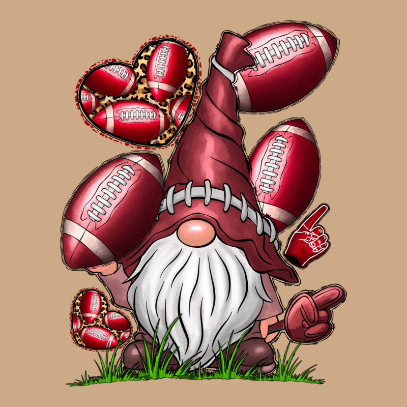 American Football Gnome Vintage Hoodie by CowhideDigitalArt | Teevron