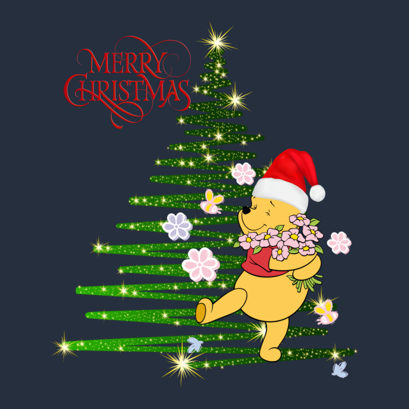 Winnie The Pooh- Merry Christmas Zipper Hoodie by artisFamous | Teevron