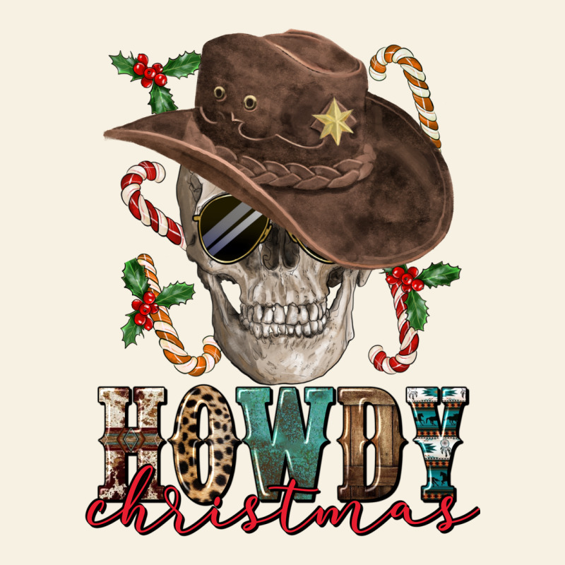 Howdy Christmas Skull Vintage Tee by FaDigitalArtStudio | Teevron