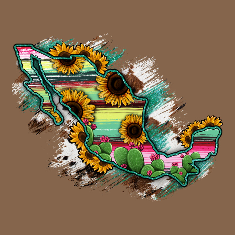 Guerrero Mexico Sunflower Map Premium Tee by RanaPortraitStore | Teevron