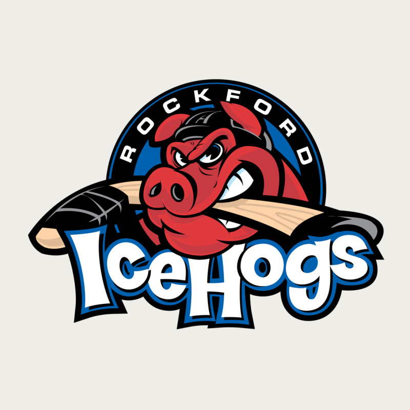 The Icehogs, Rockford Zipper Hoodie by artisFamous | Teevron