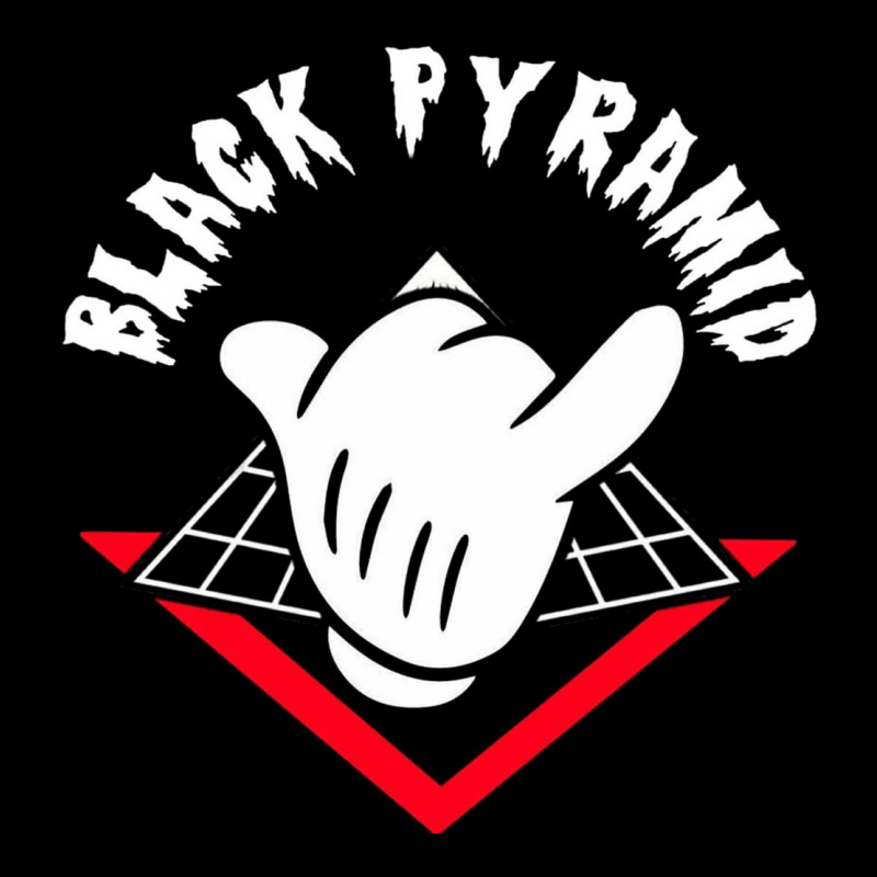 Black Pyramid Zipper Hoodie by artisFamous | Teevron