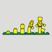 Evolution Of Lego Zipper Hoodie | Teevron
