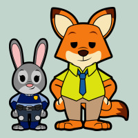 Zootopia Duo Chibi Zipper Hoodie | Teevron