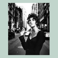 Linda Evangelista Fashion Model Zipper Hoodie | Teevron