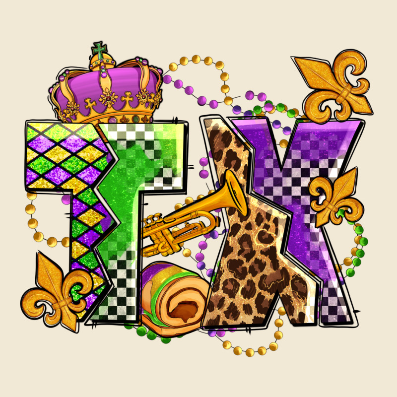 Texas Mardi Gras Olivia Premium Tee by OliviaCreatesArt | Teevron